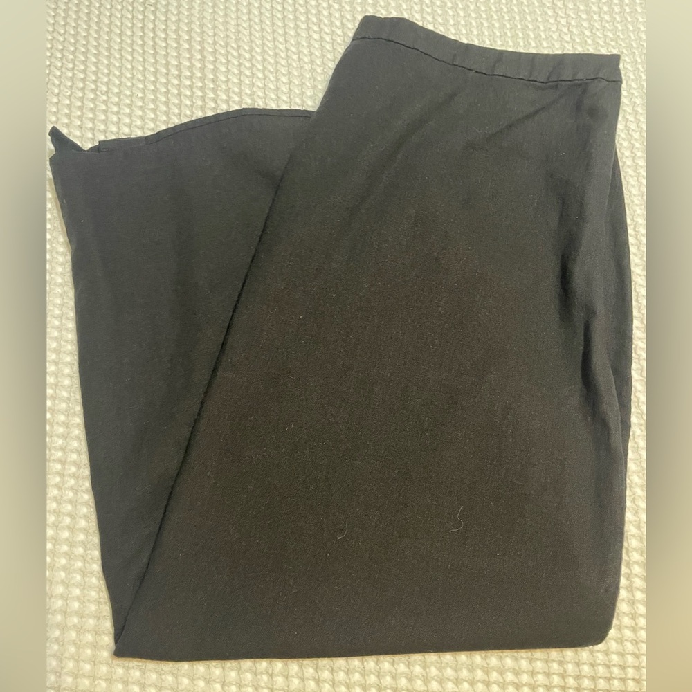 Old Navy - NWOT Linen Blend Long Black Skirt